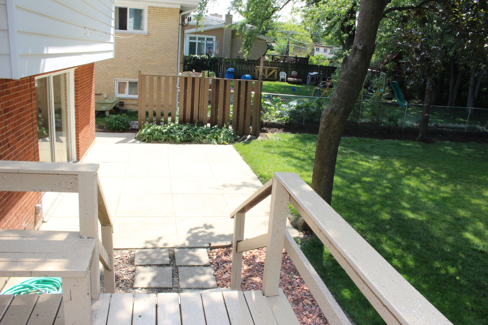 Undisclosed Address Elmhurst, IL 60126 - Photo 37 of 42 a view of backyard with garden