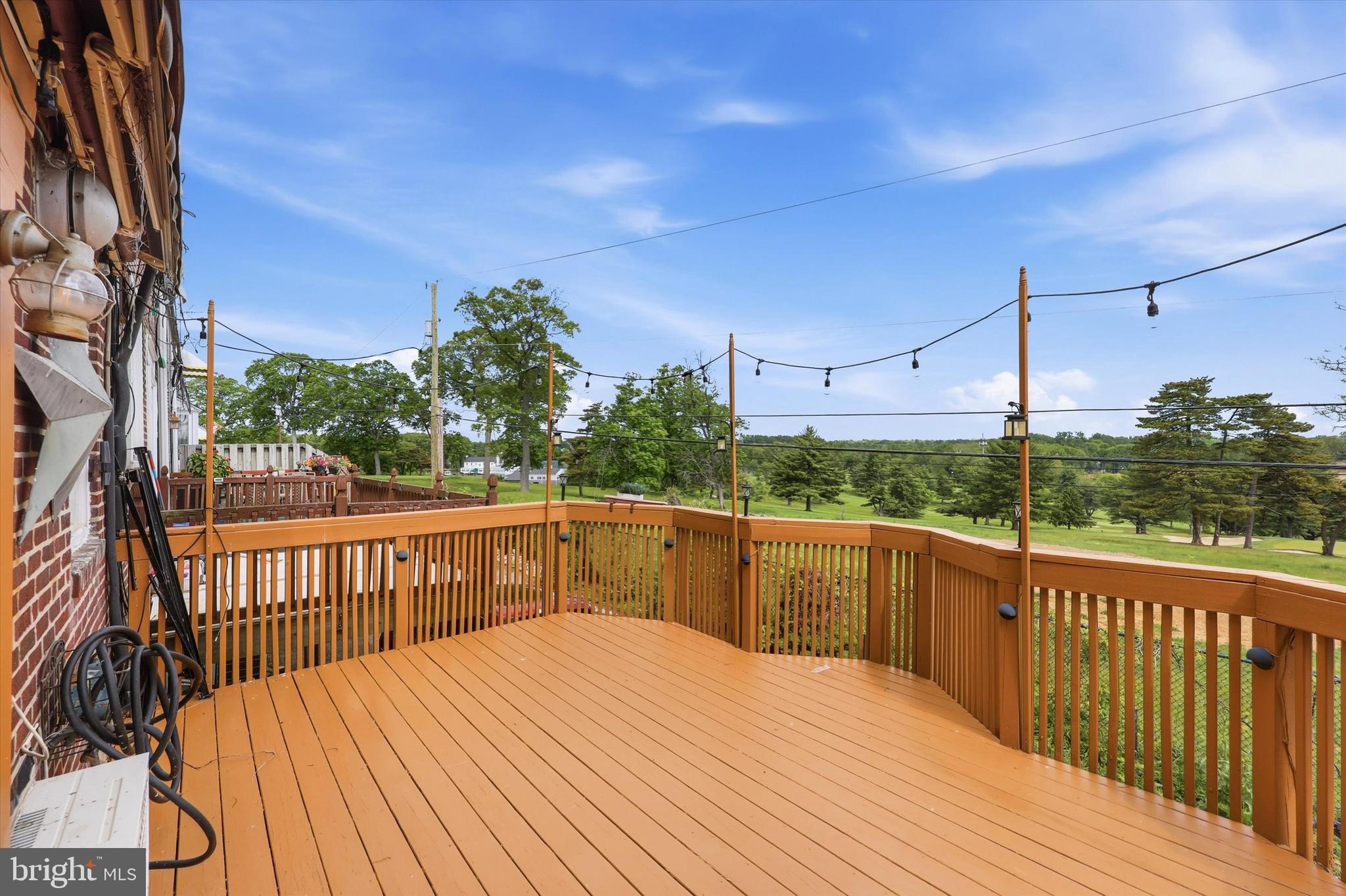 110 Academy Lane Upper Darby, PA 19082 - Photo 11 of 25 Large Deck Overlooking McCall Golf Course