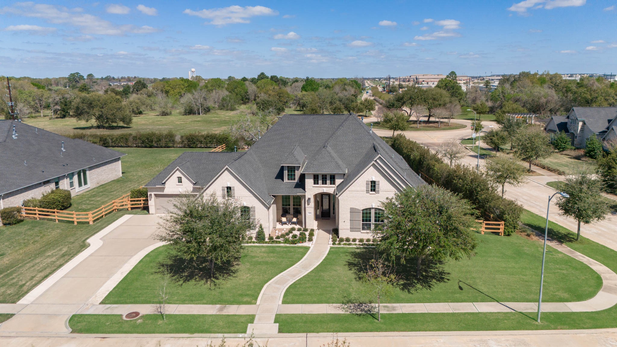 29702 Hay Field Lane Fulshear, TX 77406 - Photo 1 of 45 an aerial view of house with yard