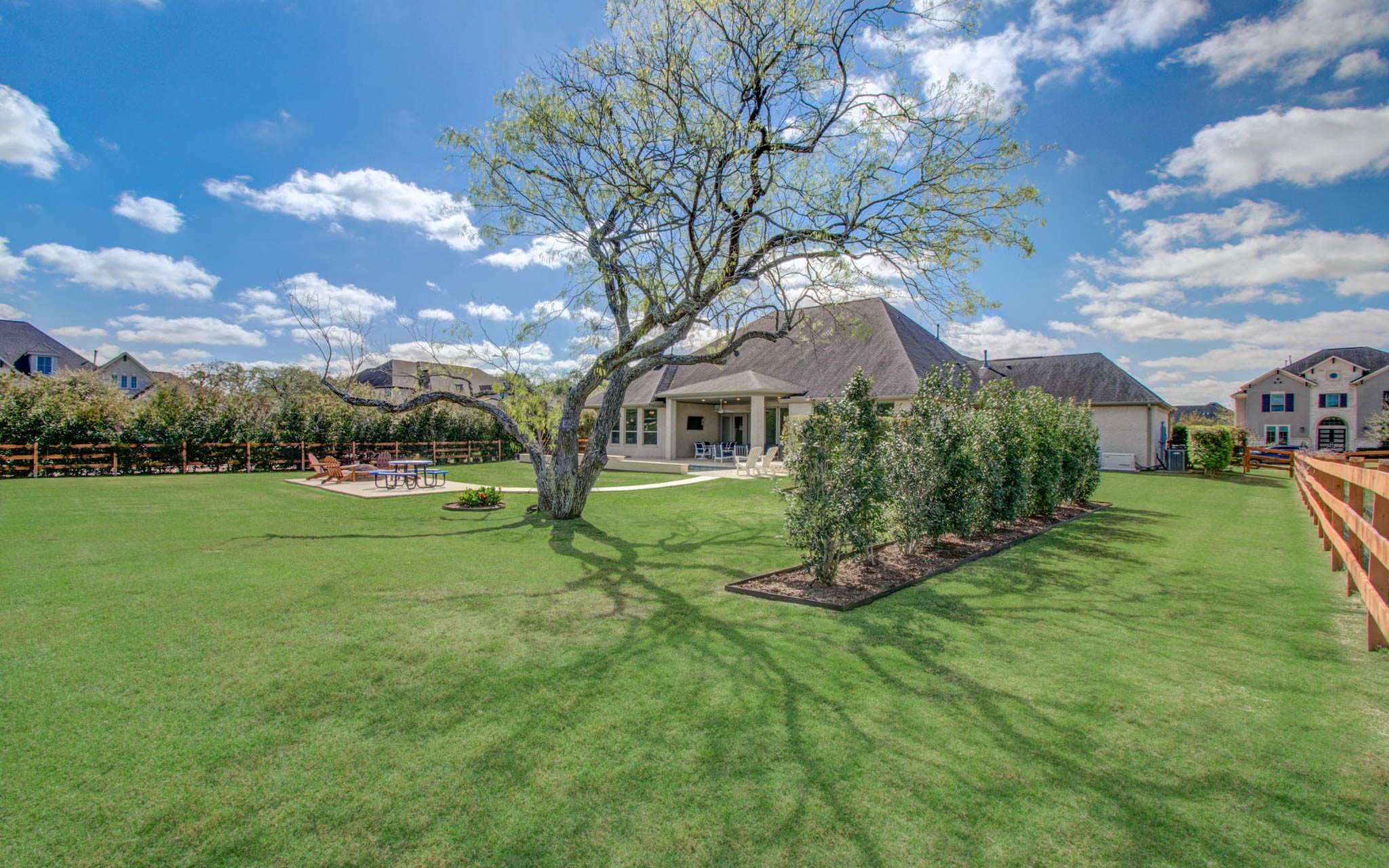 29702 Hay Field Lane Fulshear, TX 77406 - Photo 41 of 45 a view of a house with a big yard