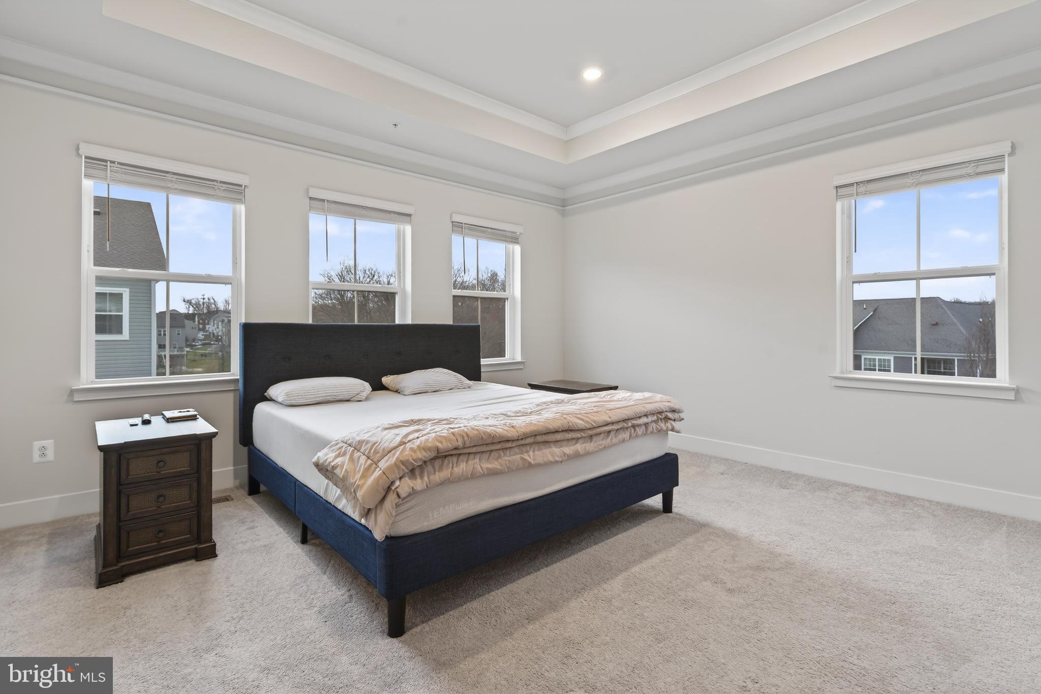 7201 Gringotts Way, Unit B Elkridge, MD 21075 - Photo 20 of 37 a bedroom with a bed and a window