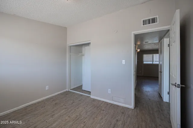 wooden floor in an empty room