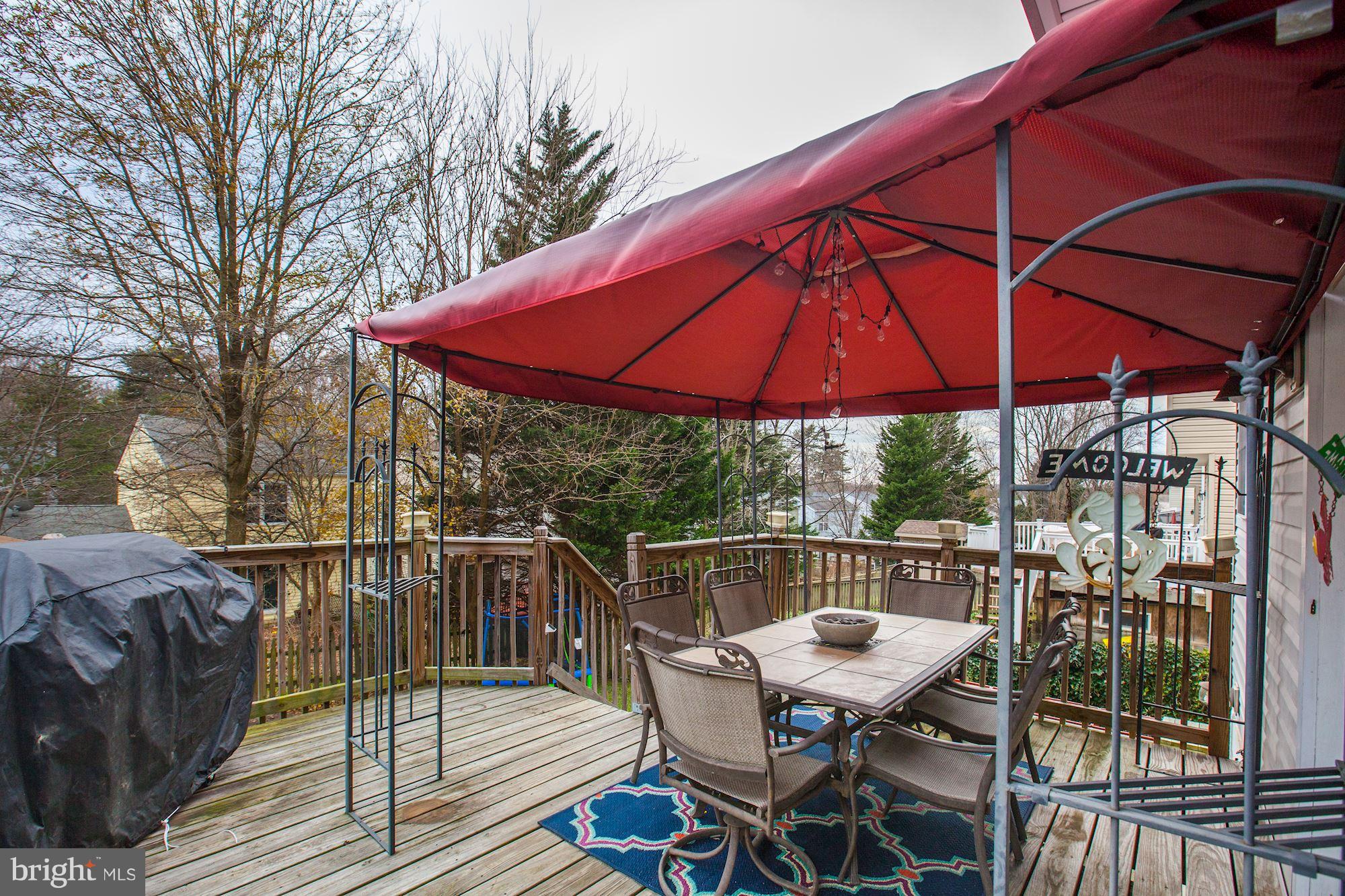 3453 Brookhaven Road Pasadena, MD 21122 - Photo 37 of 43 Deck with Awning