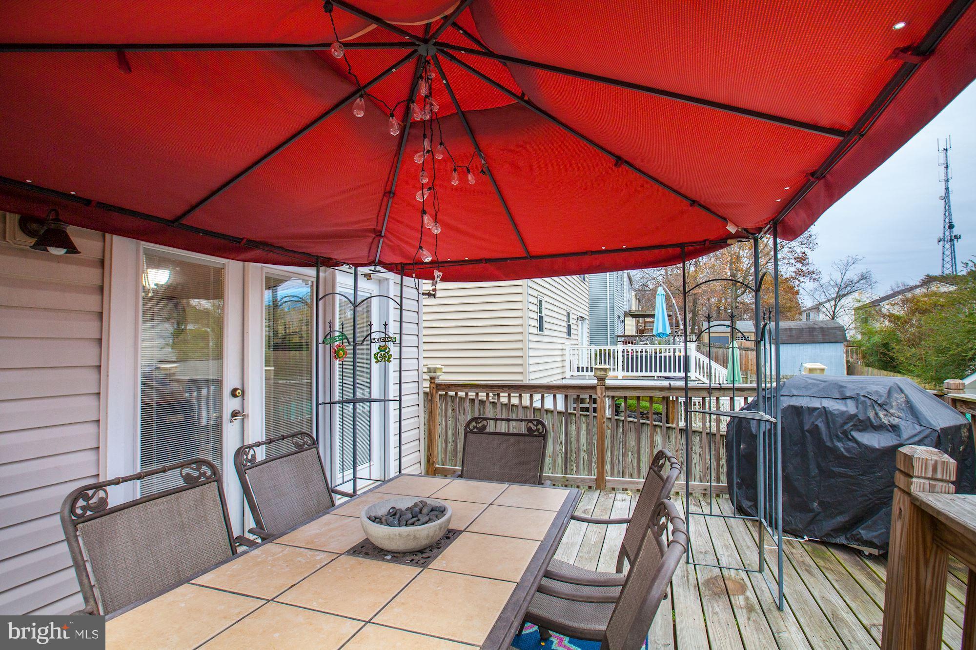 3453 Brookhaven Road Pasadena, MD 21122 - Photo 39 of 43 Private Deck