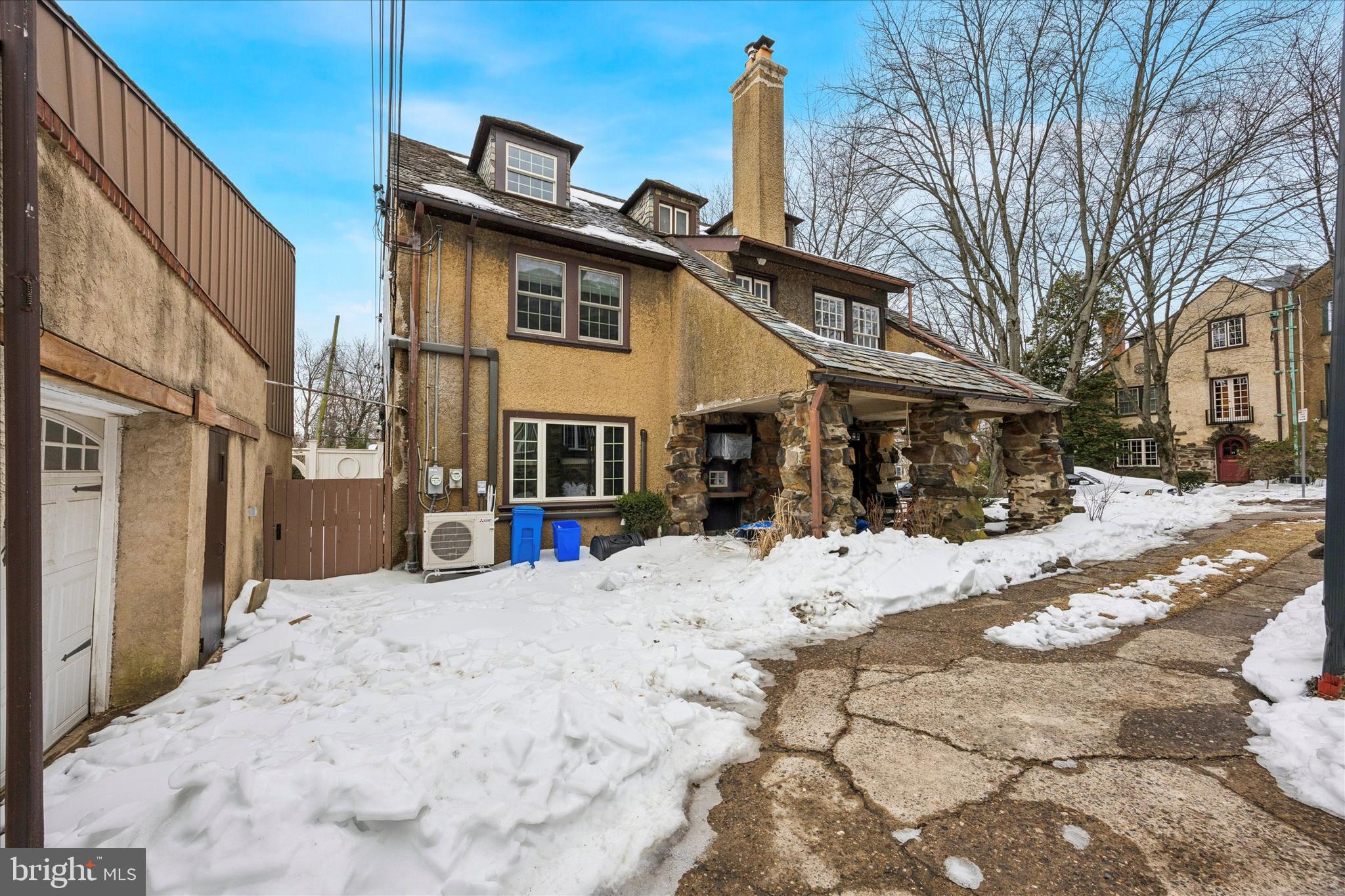 34 Hilltop Road Philadelphia, PA 19118 - Photo 35 of 43 Exterior side of home