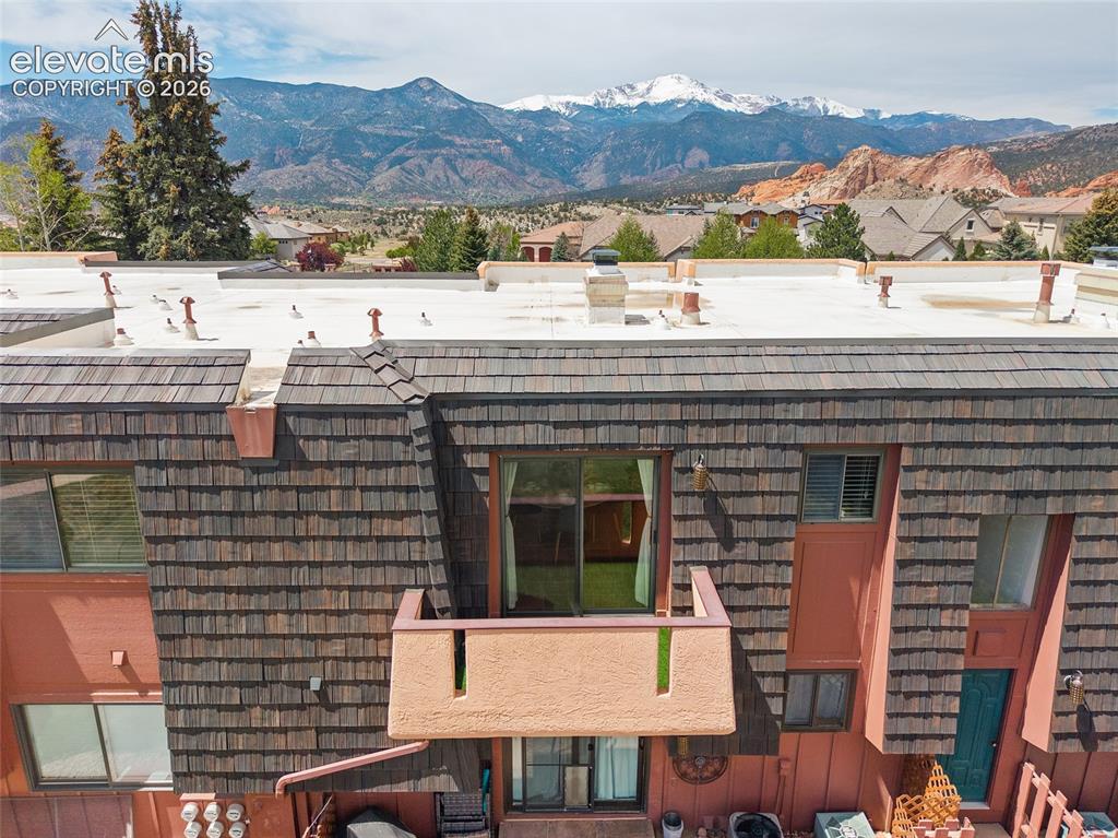 2979 Mesa Road, Unit D Colorado Springs, CO 80904 - Photo 35 of 40 Aerial view.