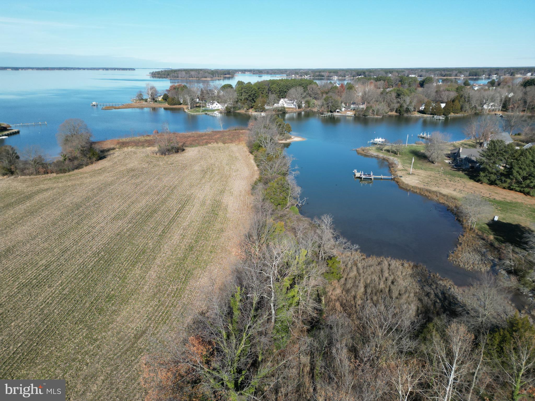 St Michaels Road Easton, MD 21601 - Photo 17 of 27 an aerial view of ocean with residential house and outdoor space