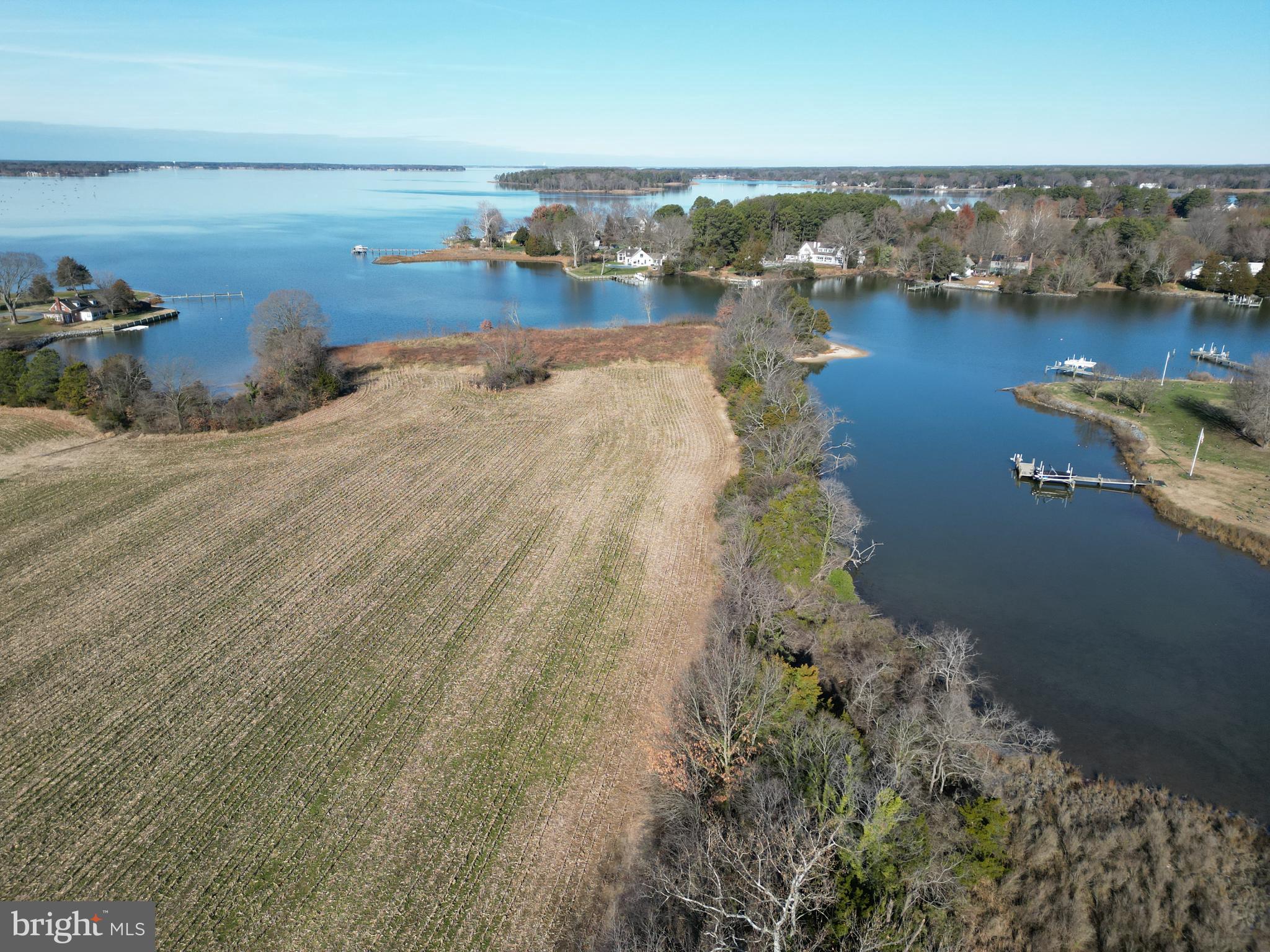 St Michaels Road Easton, MD 21601 - Photo 18 of 27 an aerial view of a houses with ocean view