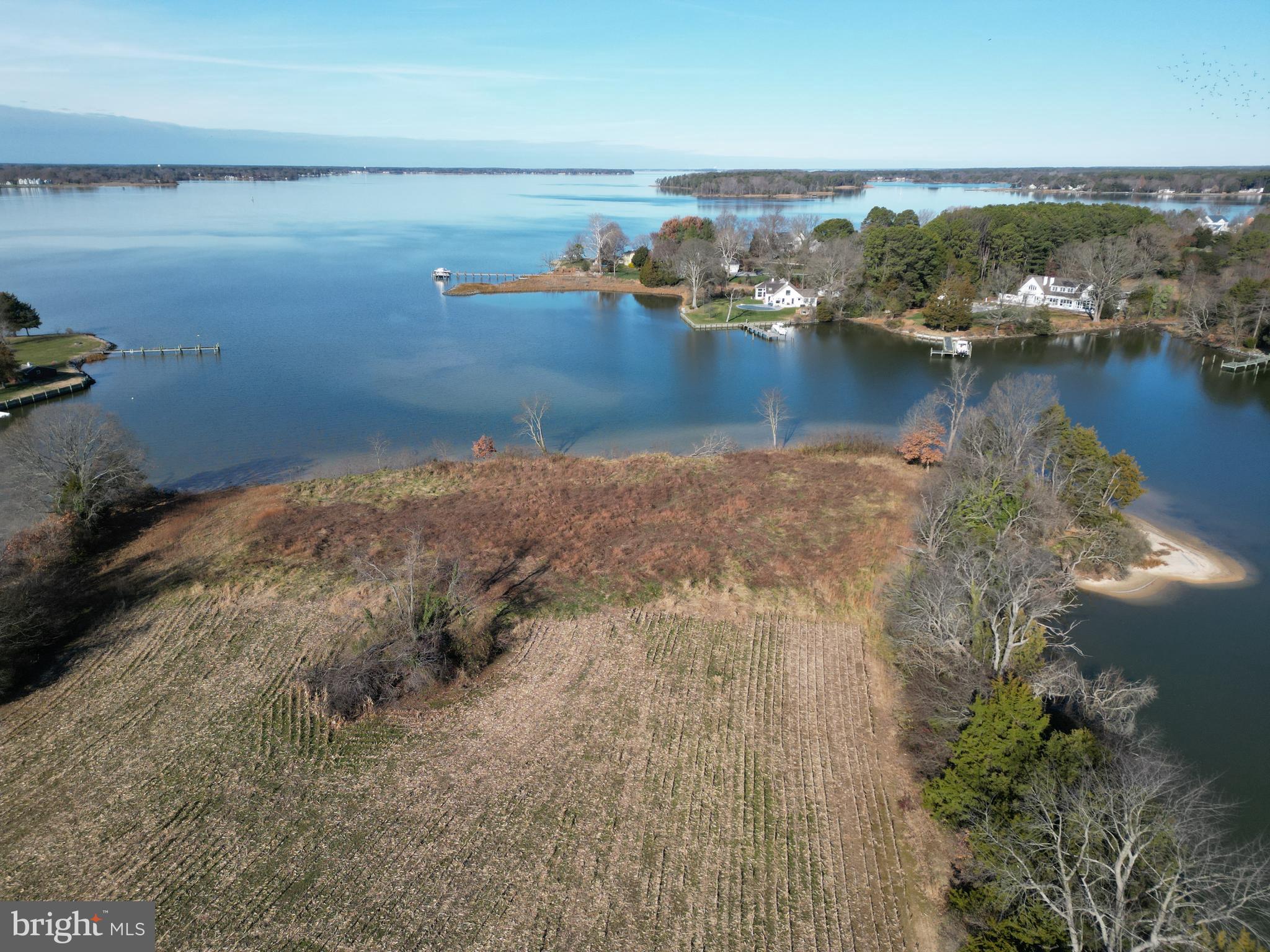 St Michaels Road Easton, MD 21601 - Photo 22 of 27 an aerial view of ocean and residential houses with outdoor space