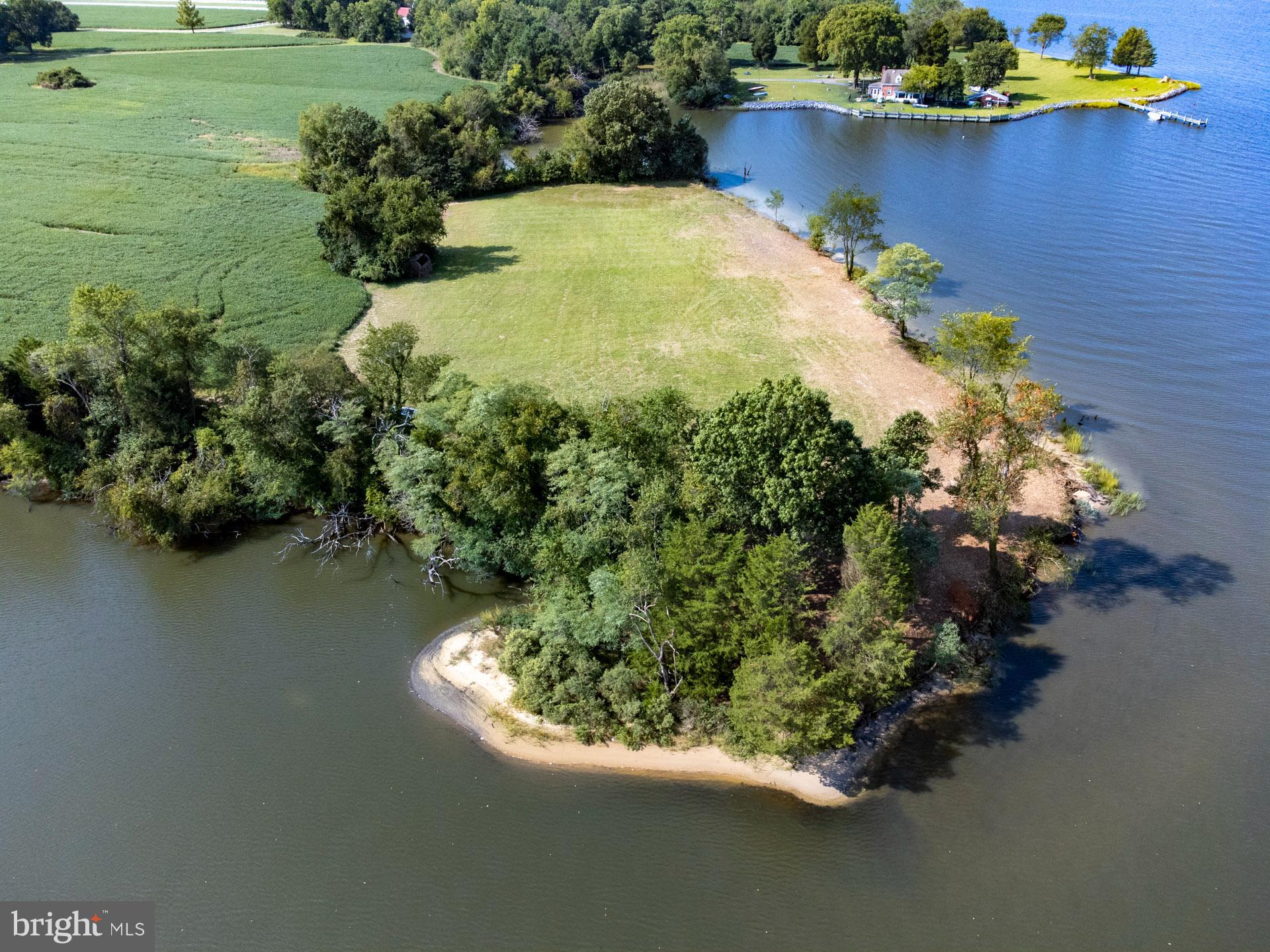St Michaels Road Easton, MD 21601 - Photo 8 of 27 a view of a lake with a yard and potted plants