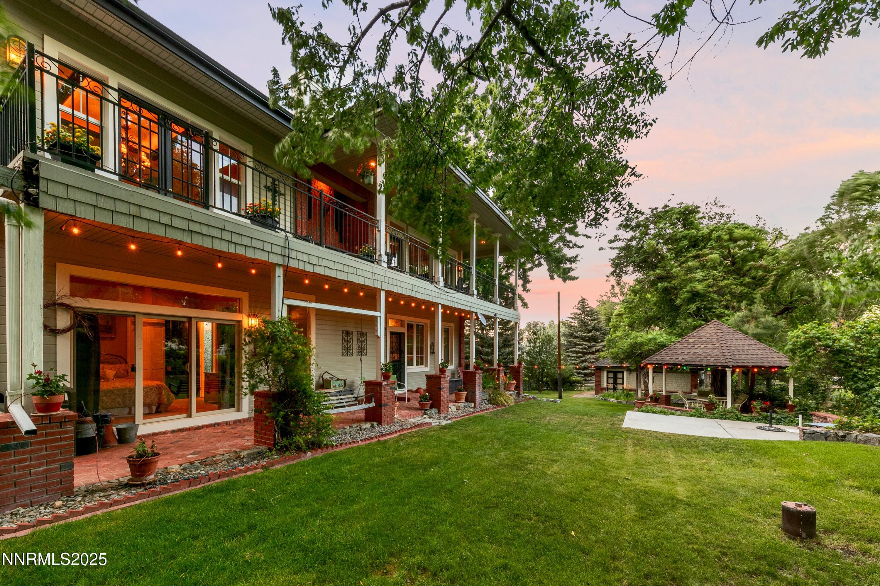 171 Mill Street Genoa, NV 89411 - Photo 2 of 37 back yard