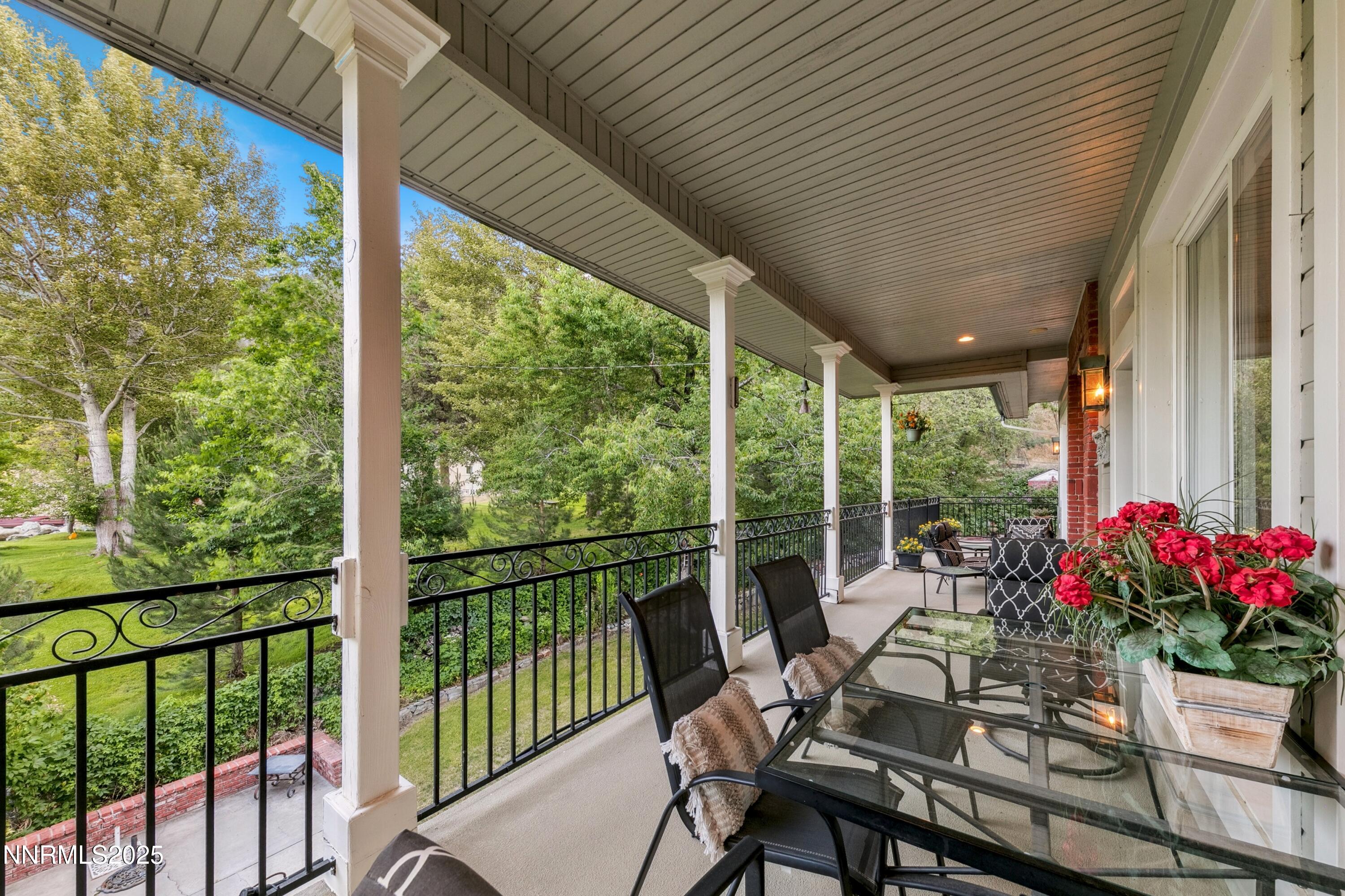 171 Mill Street Genoa, NV 89411 - Photo 27 of 37 covered balcony deck