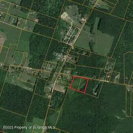 a view of a room with a door