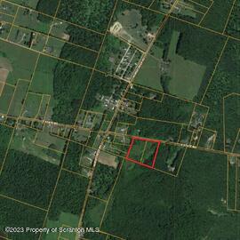 a view of a room with a door