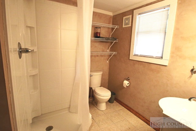 148 Grady Winkler Road Boone, NC 28607 - Photo 9 of 24 a bathroom with a toilet and a shower