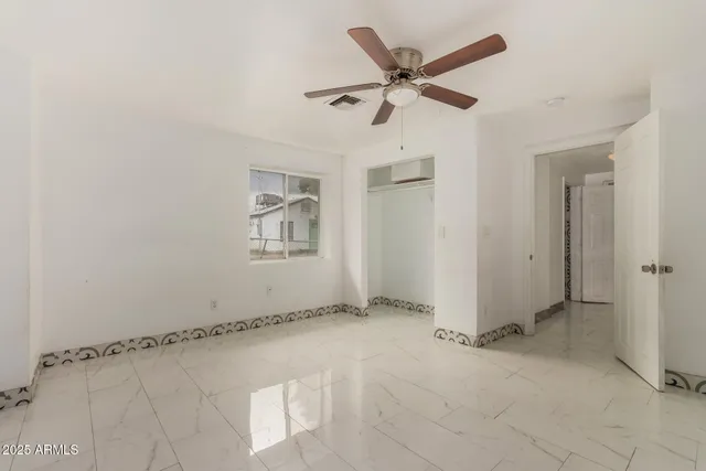 a view of a room with window