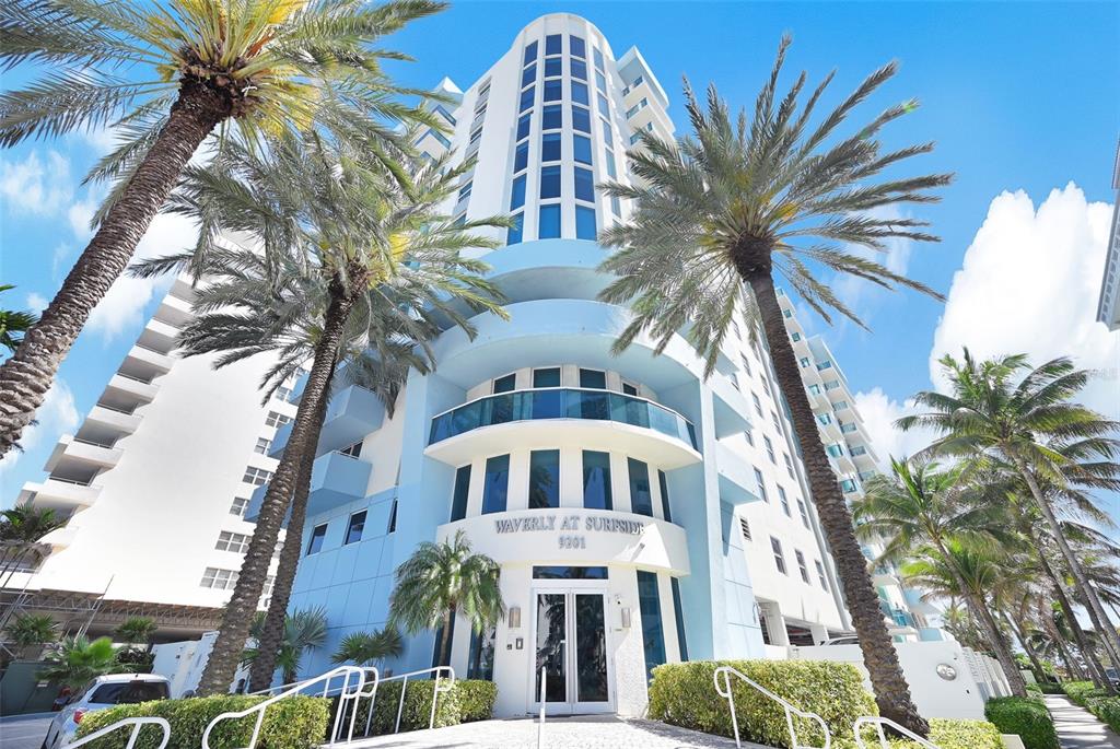 9201 Collins Avenue, Unit 821 Surfside, FL 33154 - Photo 1 of 60 a front view of a building