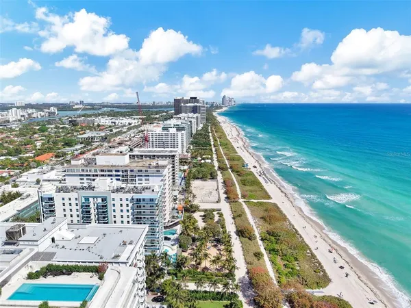 a view of a city with tall buildings