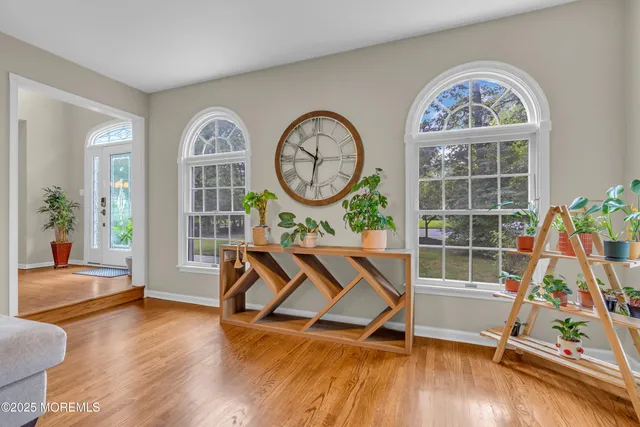 a view of a back yard of the house