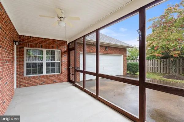 a view of front door