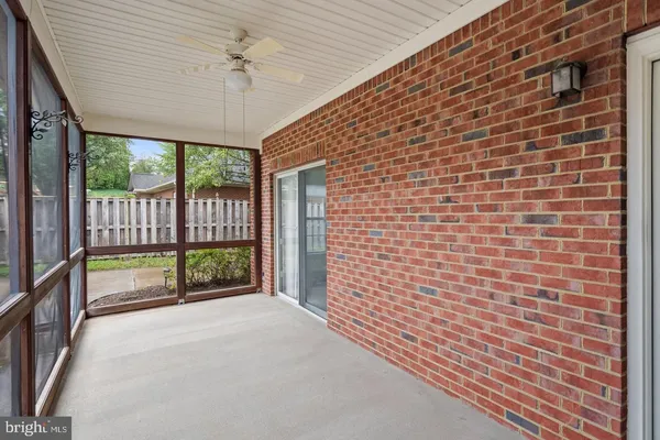 a view of front door and porch