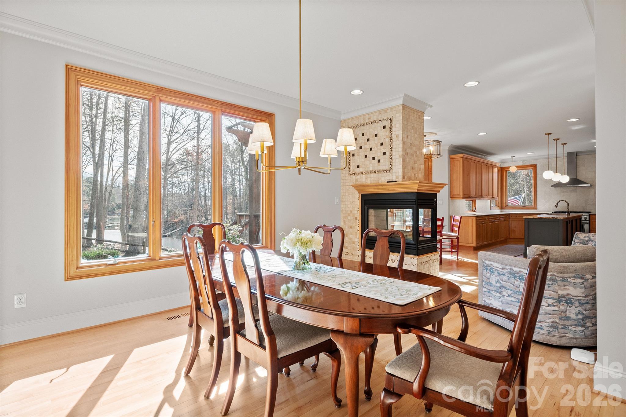 301 Agnew Road Mooresville, NC 28117 - Photo 10 of 42 a view of a dining room with furniture and window