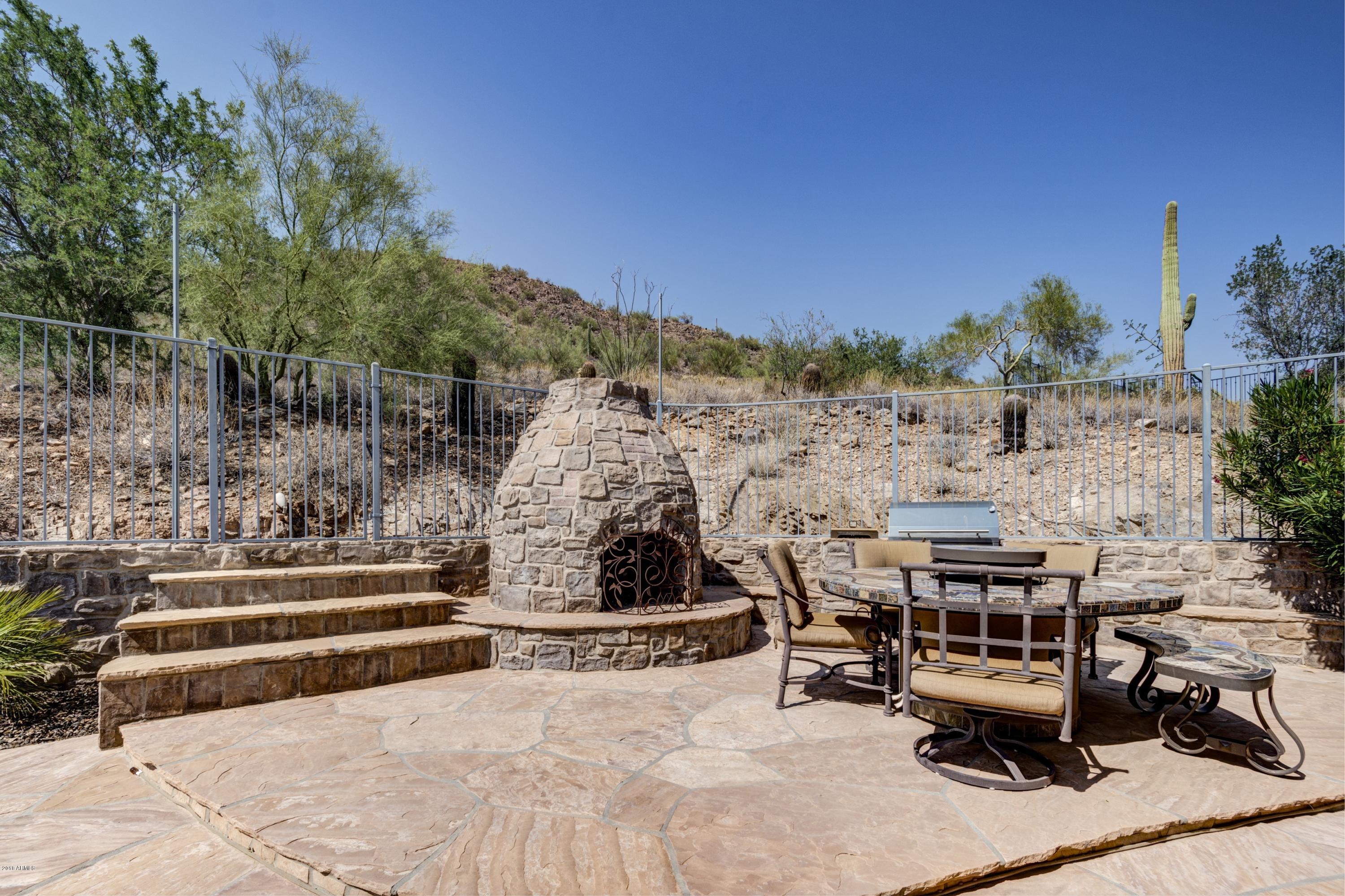14296 East Coyote Road Scottsdale, AZ 85259 - Photo 29 of 40 032_Outside Fireplace