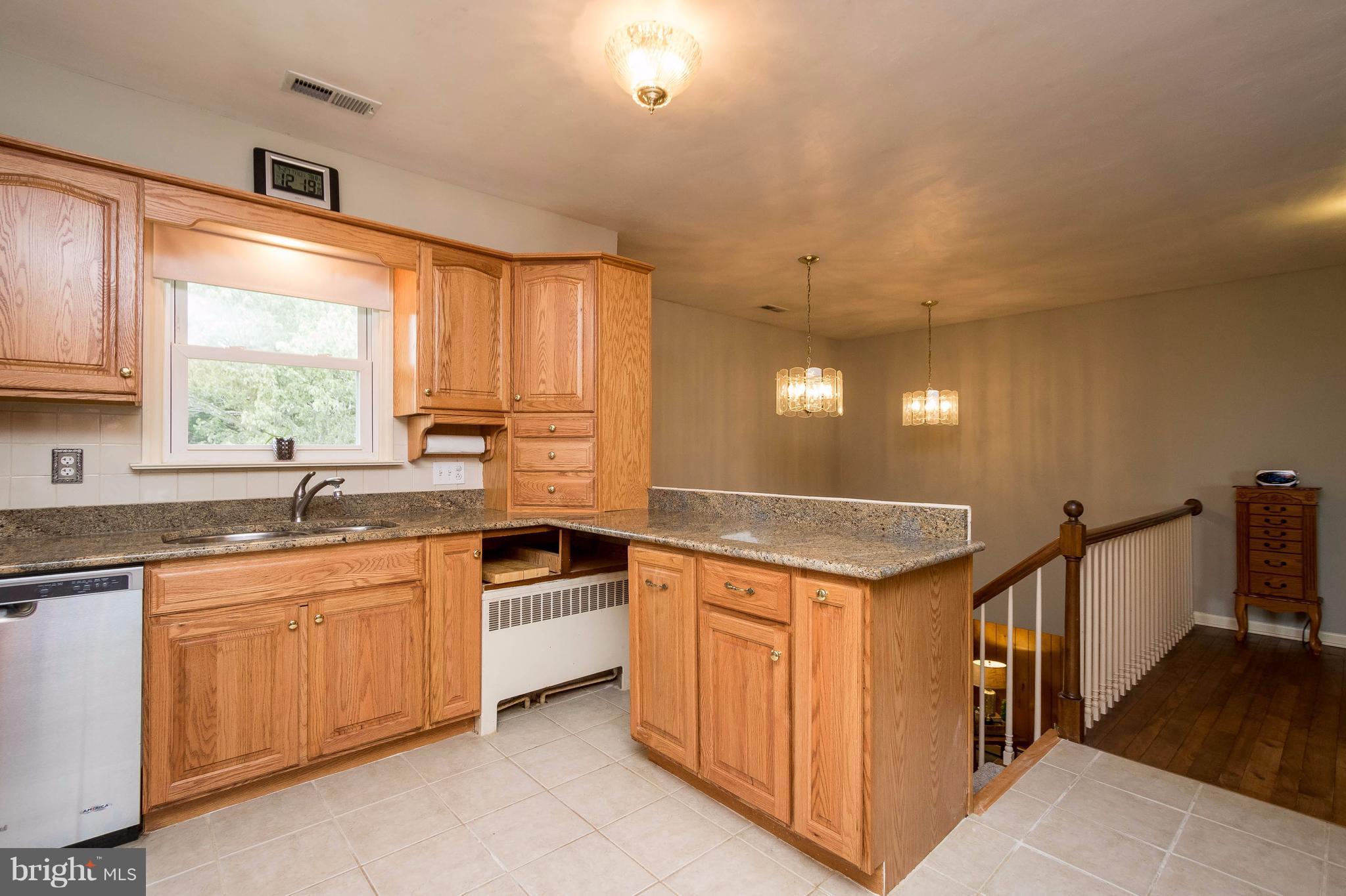 918 Gahle Road Westminster, MD 21157 - Photo 15 of 29 Very spacious kitchen with views to the back yard