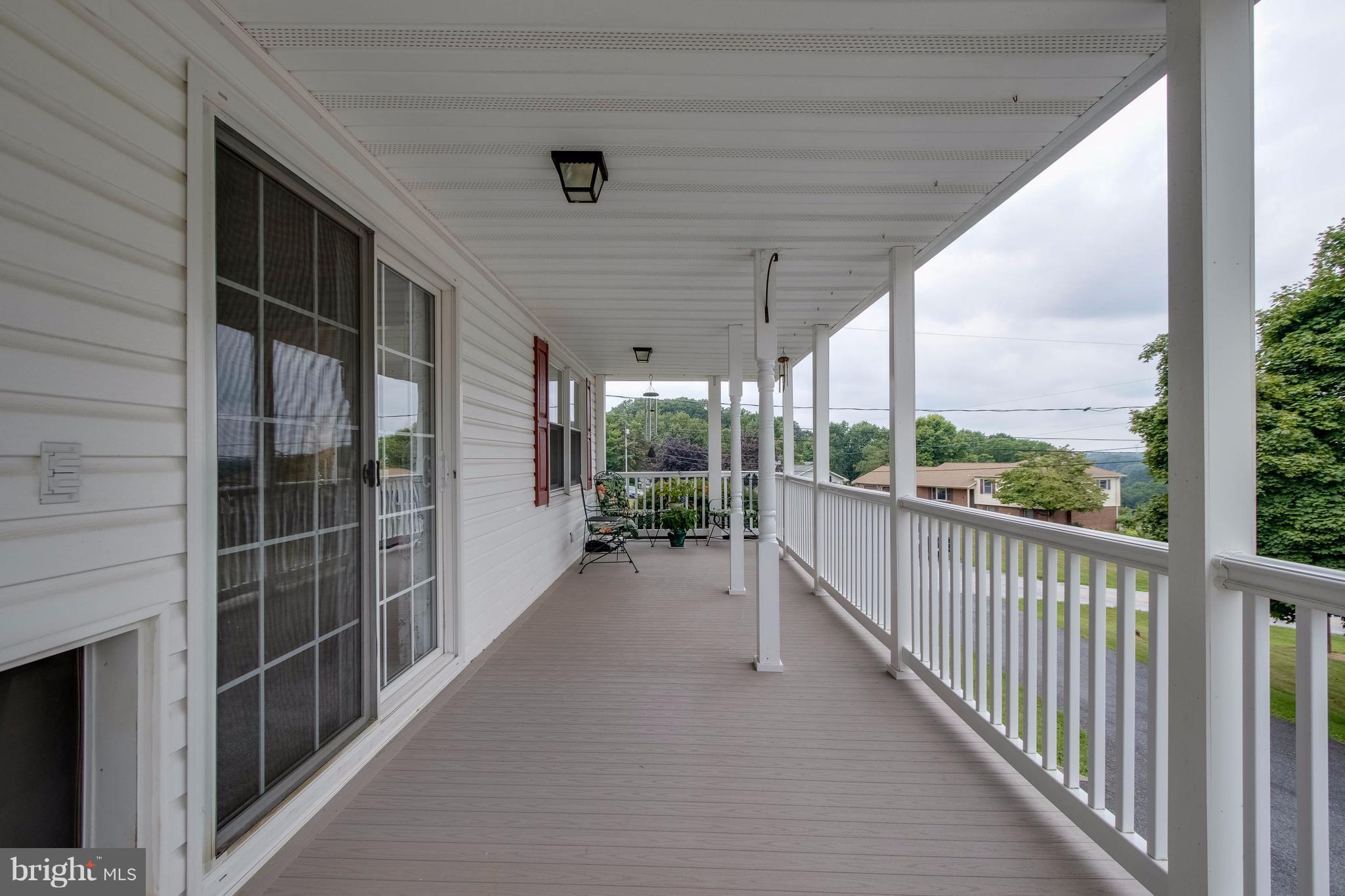 918 Gahle Road Westminster, MD 21157 - Photo 5 of 29 Oversized Trex Decking patio with Sunset Views