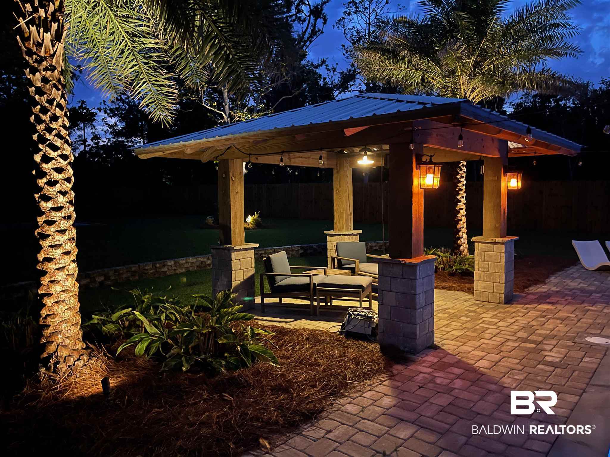4795 Holder Road Orange Beach, AL 36561 - Photo 35 of 39 Cabana at Night