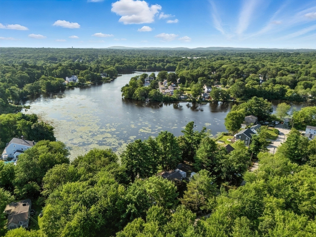18 Holly Road Holbrook, MA 02343 - Photo 27 of 28 a view of a lake with houses in back