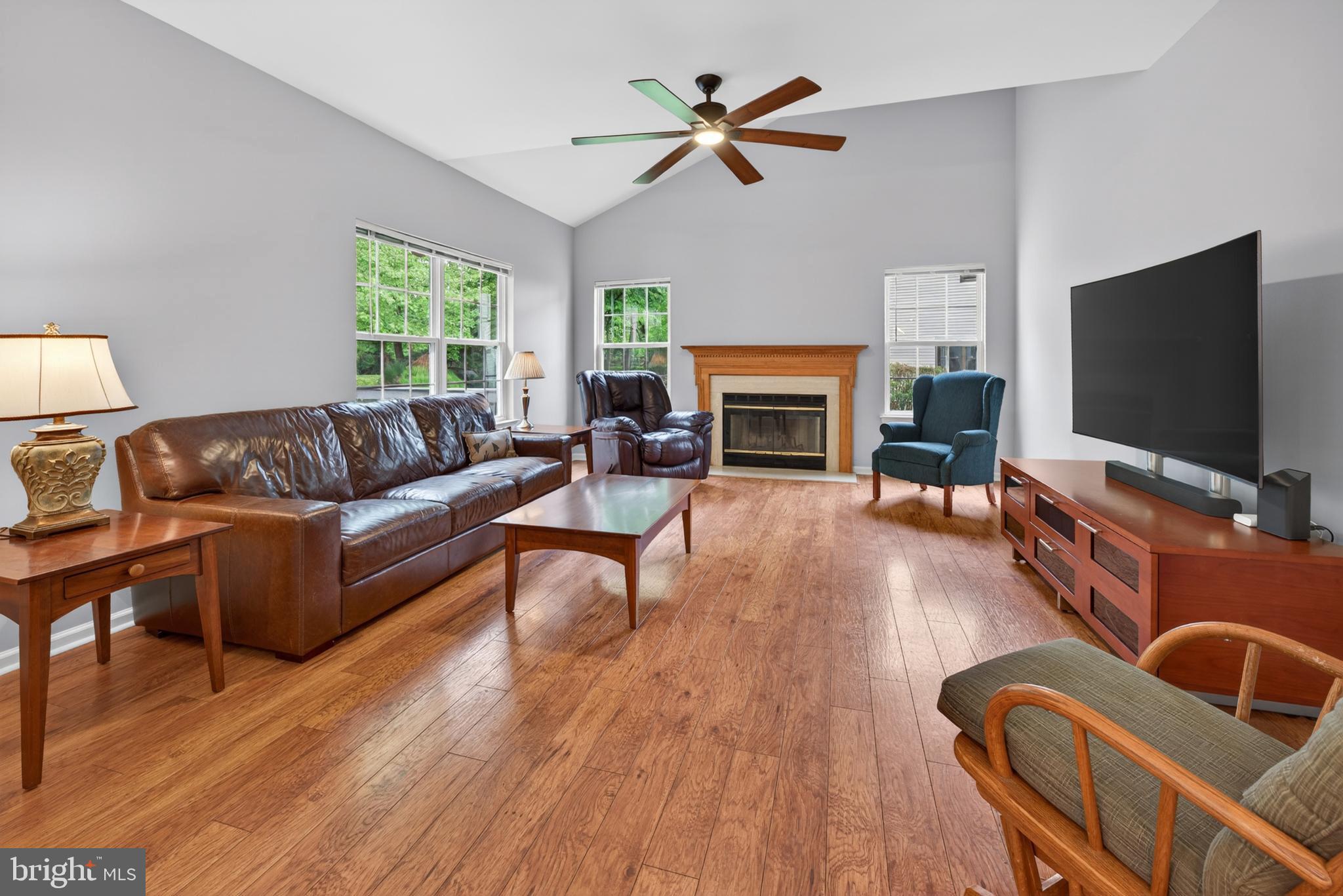 189 Aleksander Lane Mount Royal, NJ 08061 - Photo 14 of 60 Great room with fireplace!