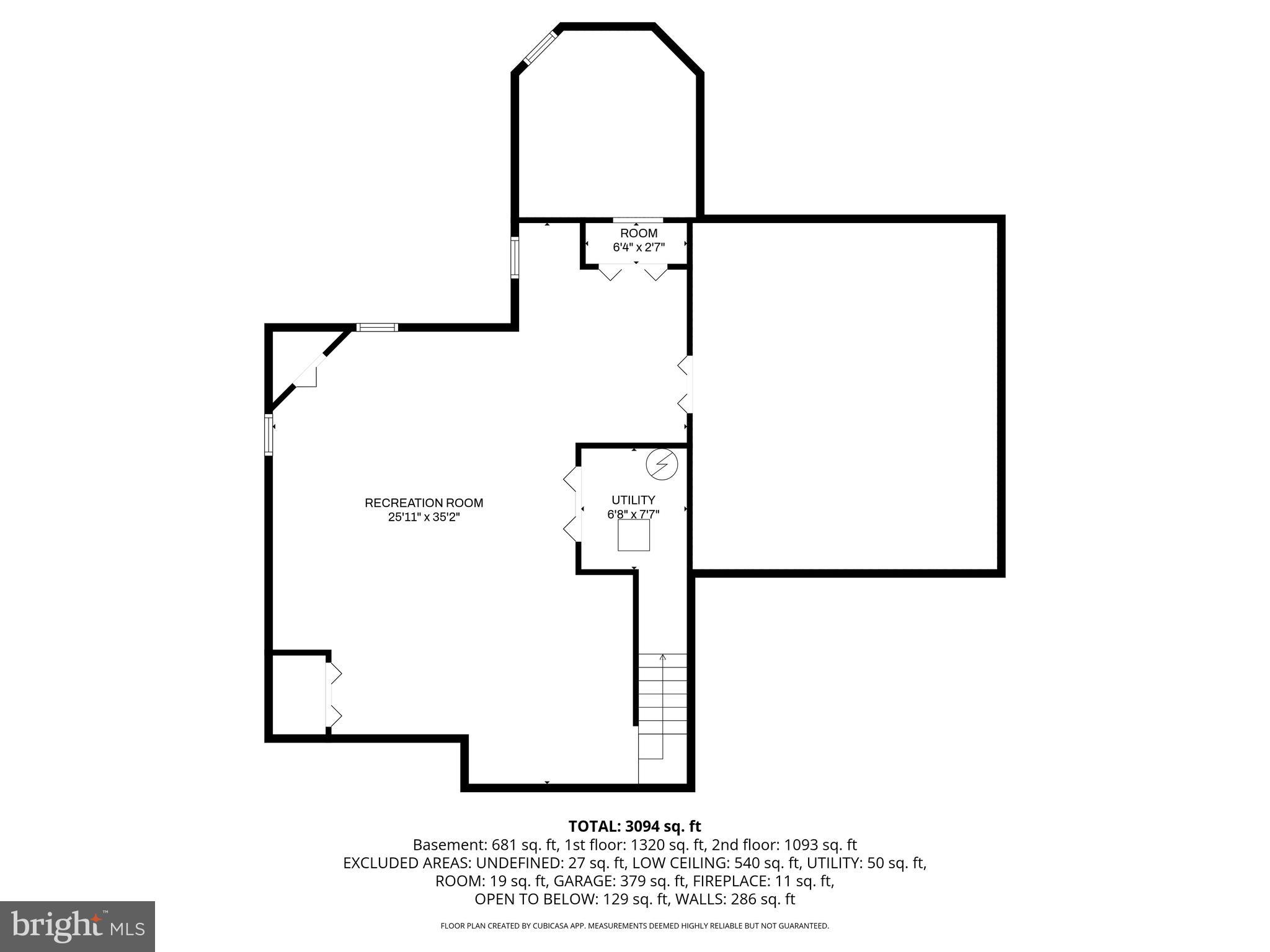 189 Aleksander Lane Mount Royal, NJ 08061 - Photo 58 of 60 Finished basement floor plan