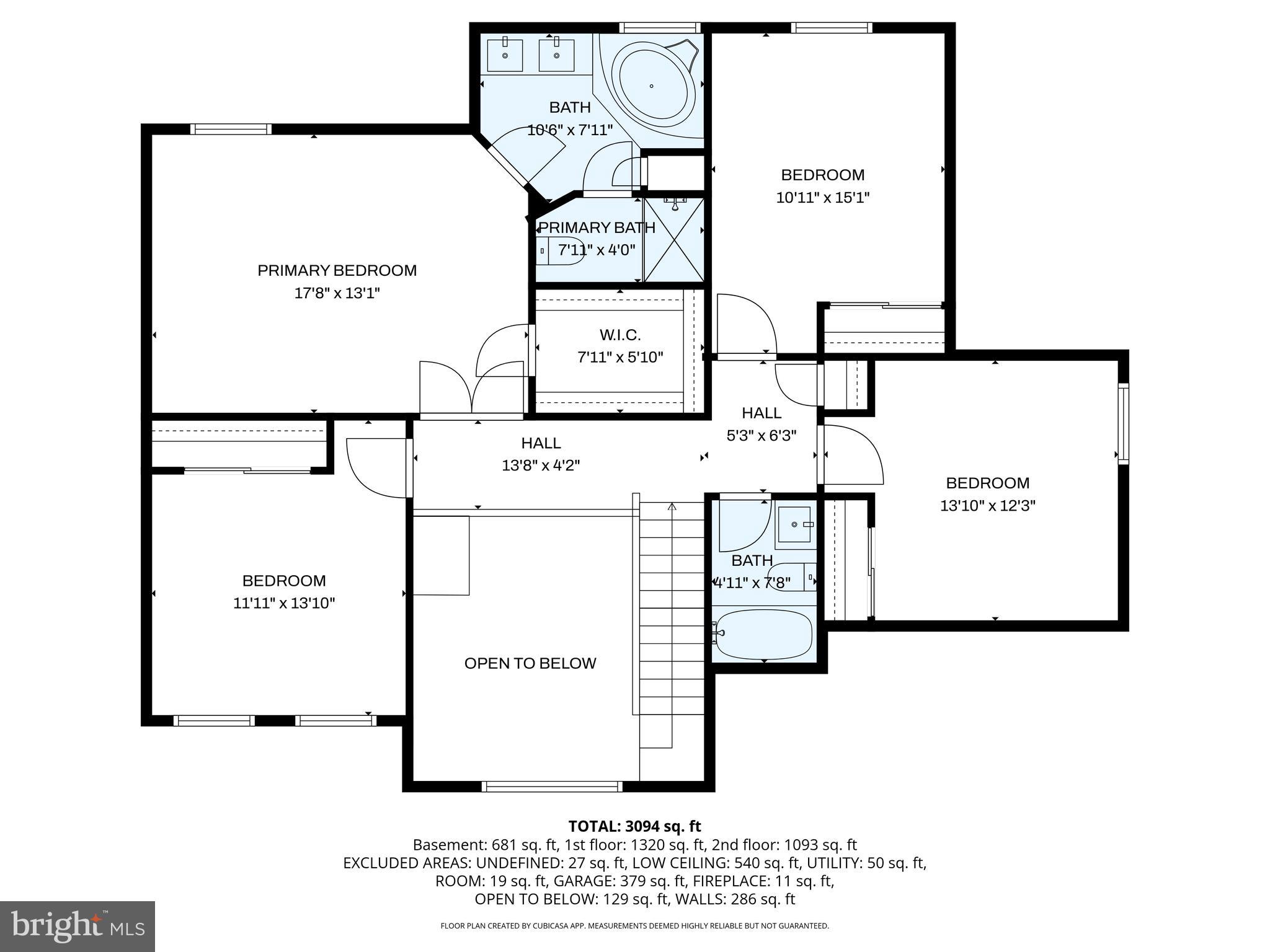 189 Aleksander Lane Mount Royal, NJ 08061 - Photo 60 of 60 Upper level floor plan