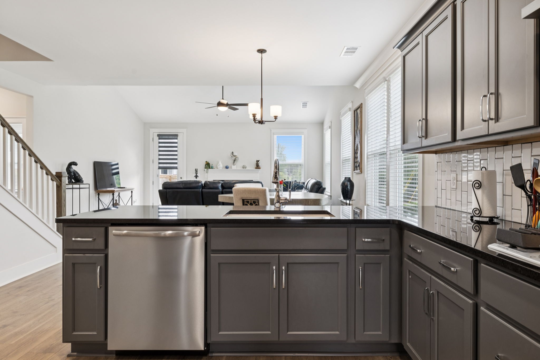 3737 Felipe Way Murfreesboro, TN 37129 - Photo 11 of 45 a kitchen with cabinets a sink and dishwasher