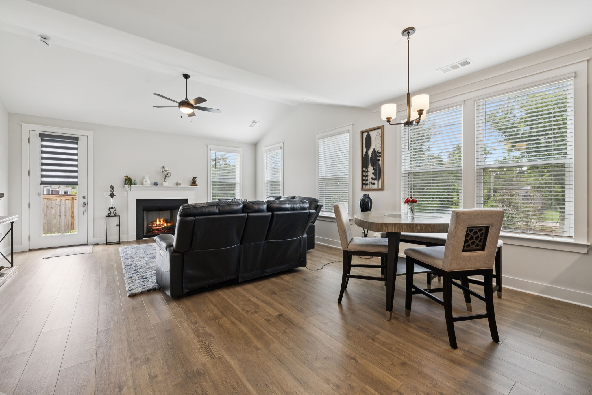3737 Felipe Way Murfreesboro, TN 37129 - Photo 12 of 45 a view of a dining room with furniture window and wooden floor