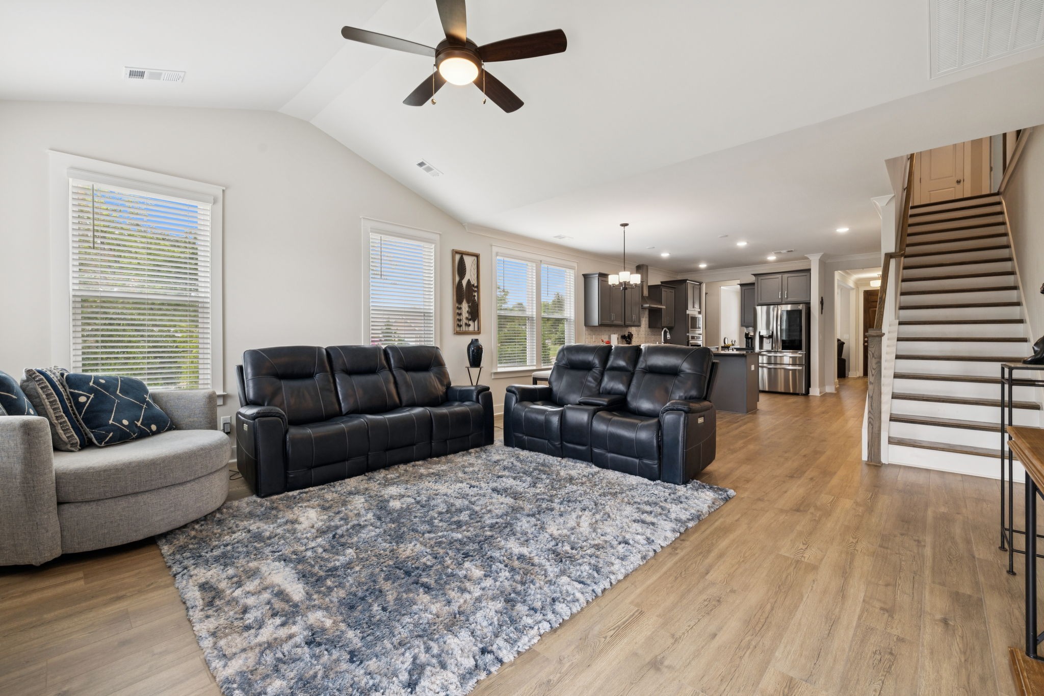3737 Felipe Way Murfreesboro, TN 37129 - Photo 15 of 45 a living room with furniture and a wooden floor
