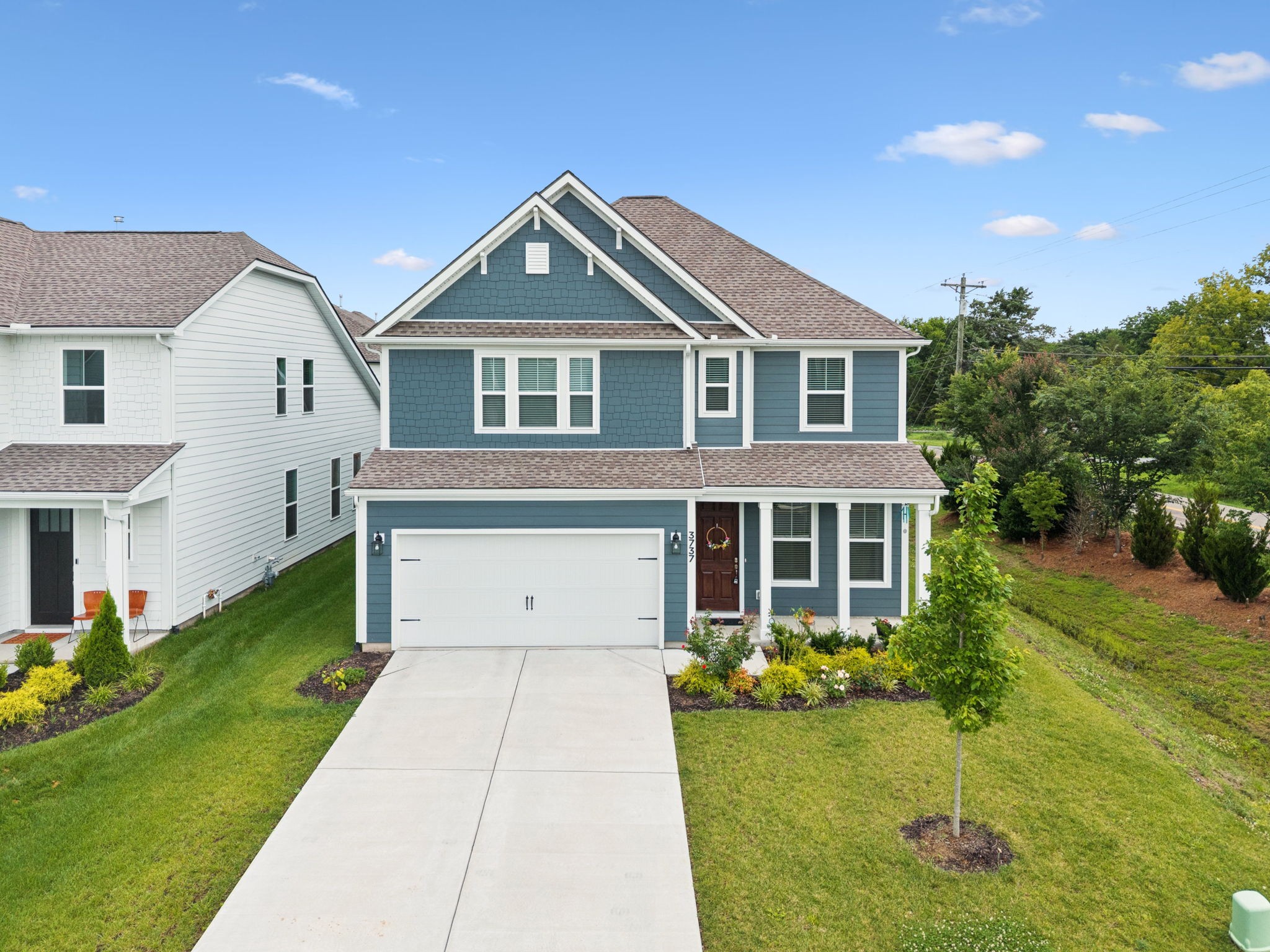 3737 Felipe Way Murfreesboro, TN 37129 - Photo 40 of 45 a front view of a house with a yard