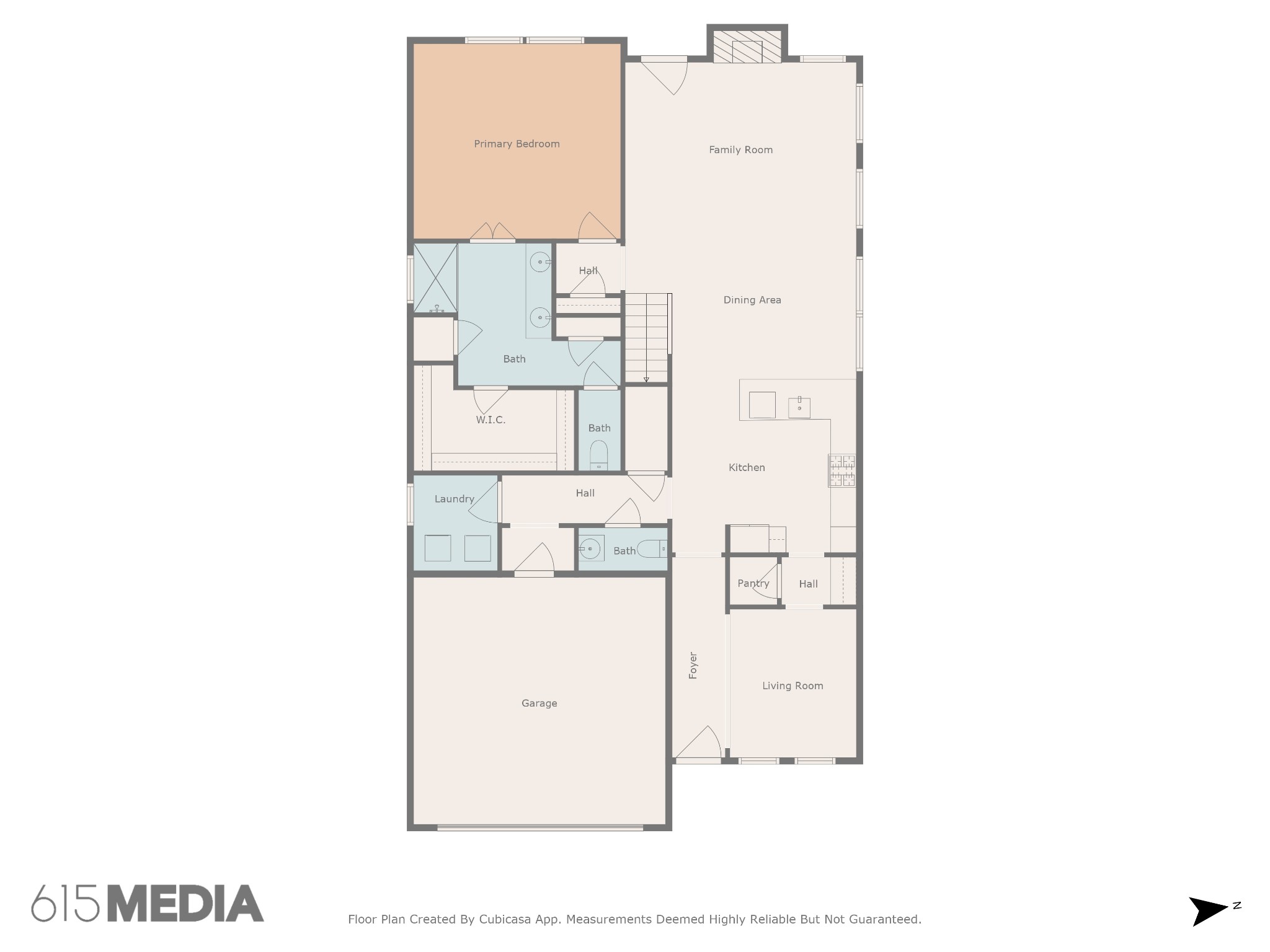 3737 Felipe Way Murfreesboro, TN 37129 - Photo 44 of 45 a picture of a floor plan