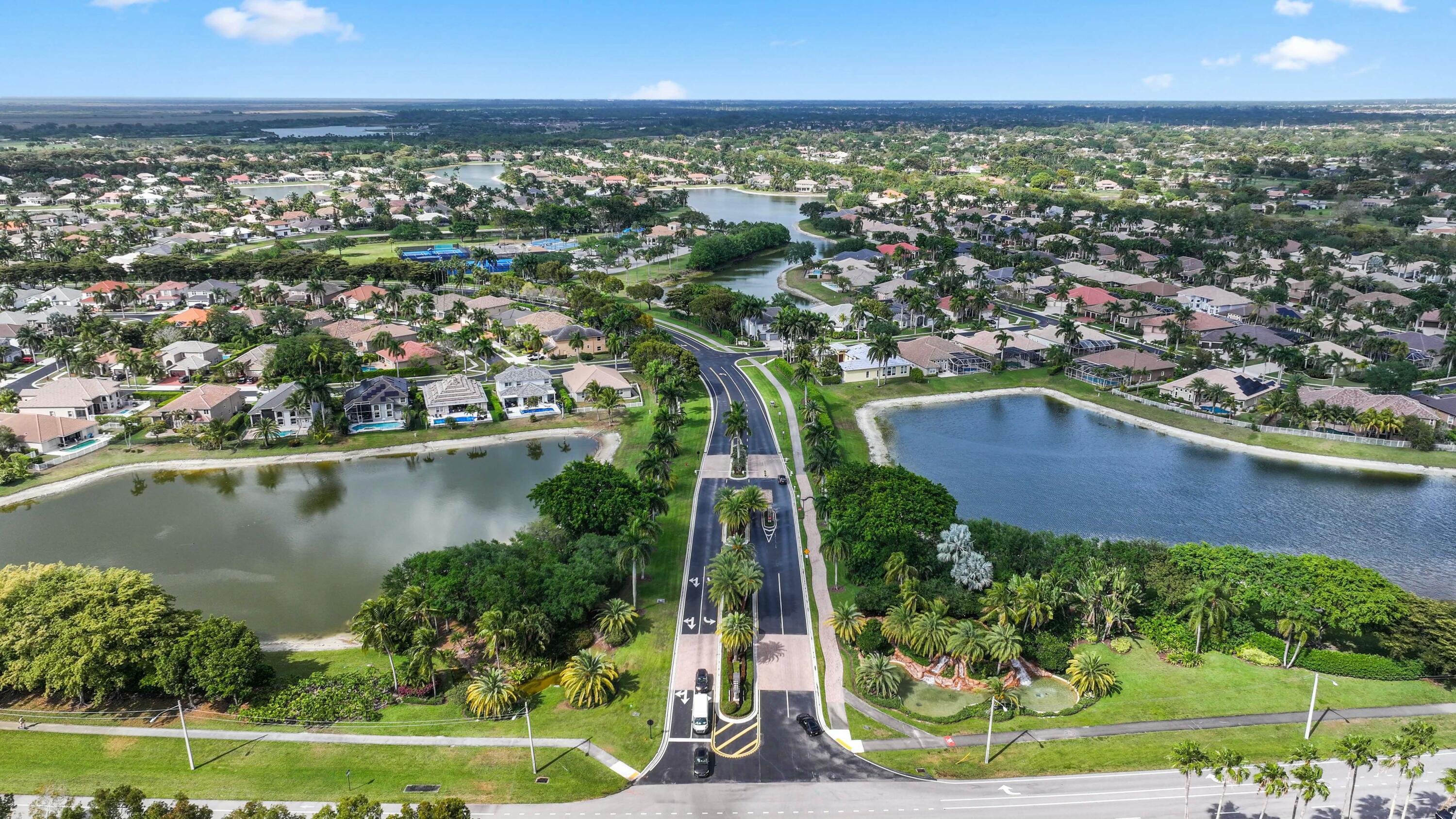 21632 Lynhurst Way Boca Raton, FL 33428 - Photo 42 of 43 Boca Falls Entry Ariel