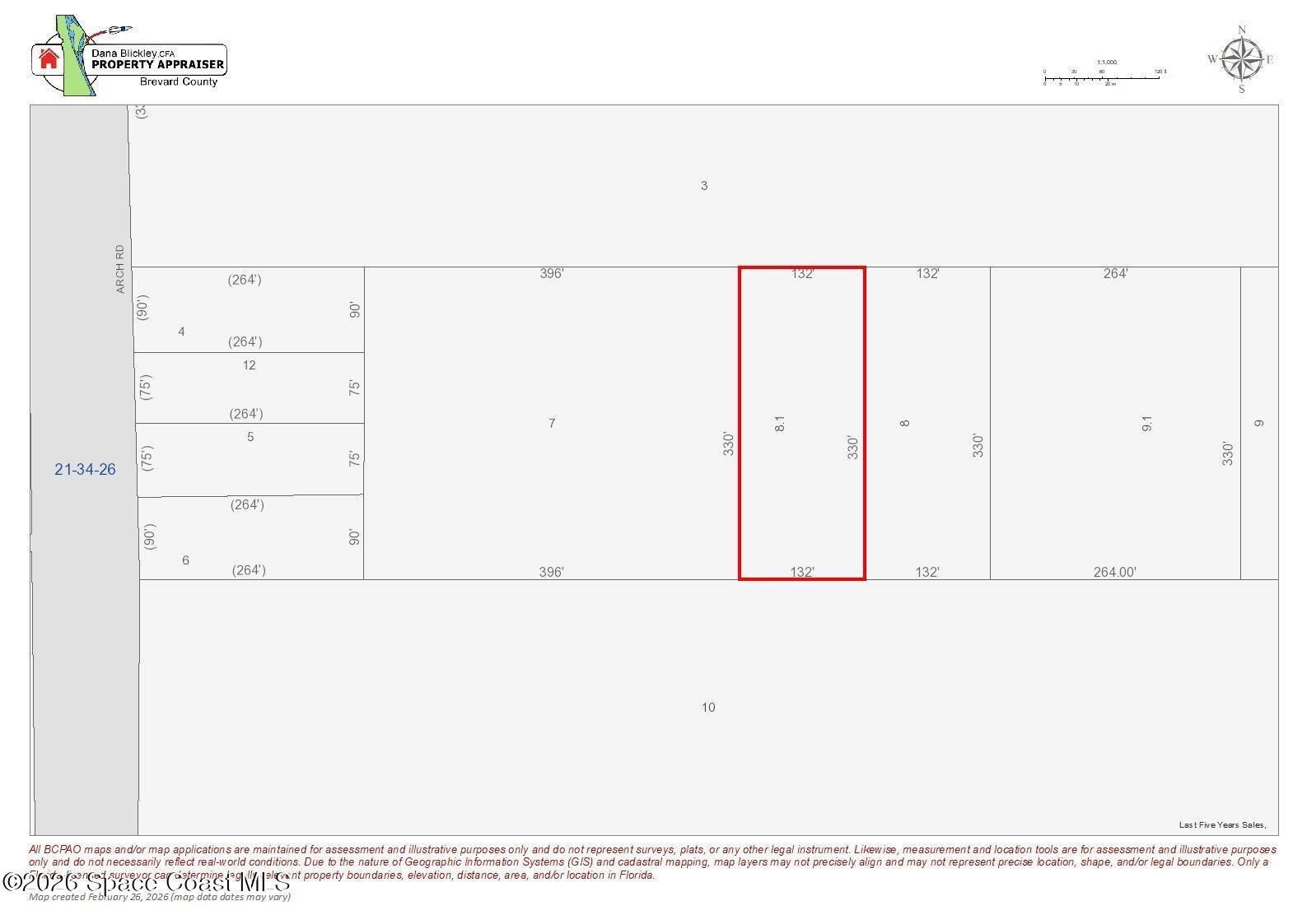 0 Wild Turkey Road Mims, FL 32754 - Photo 3 of 5 a black and white photo of a refrigerator