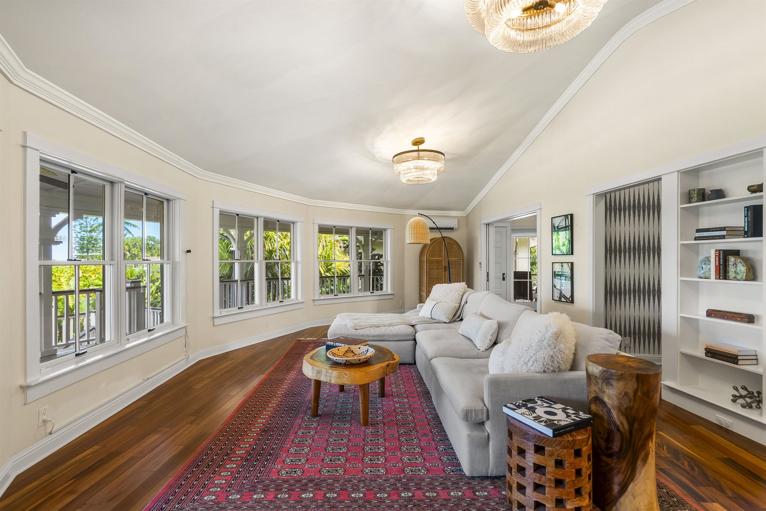 65 North Holokai Road Haiku, HI 96708 - Photo 22 of 50 a living room with furniture and a large window