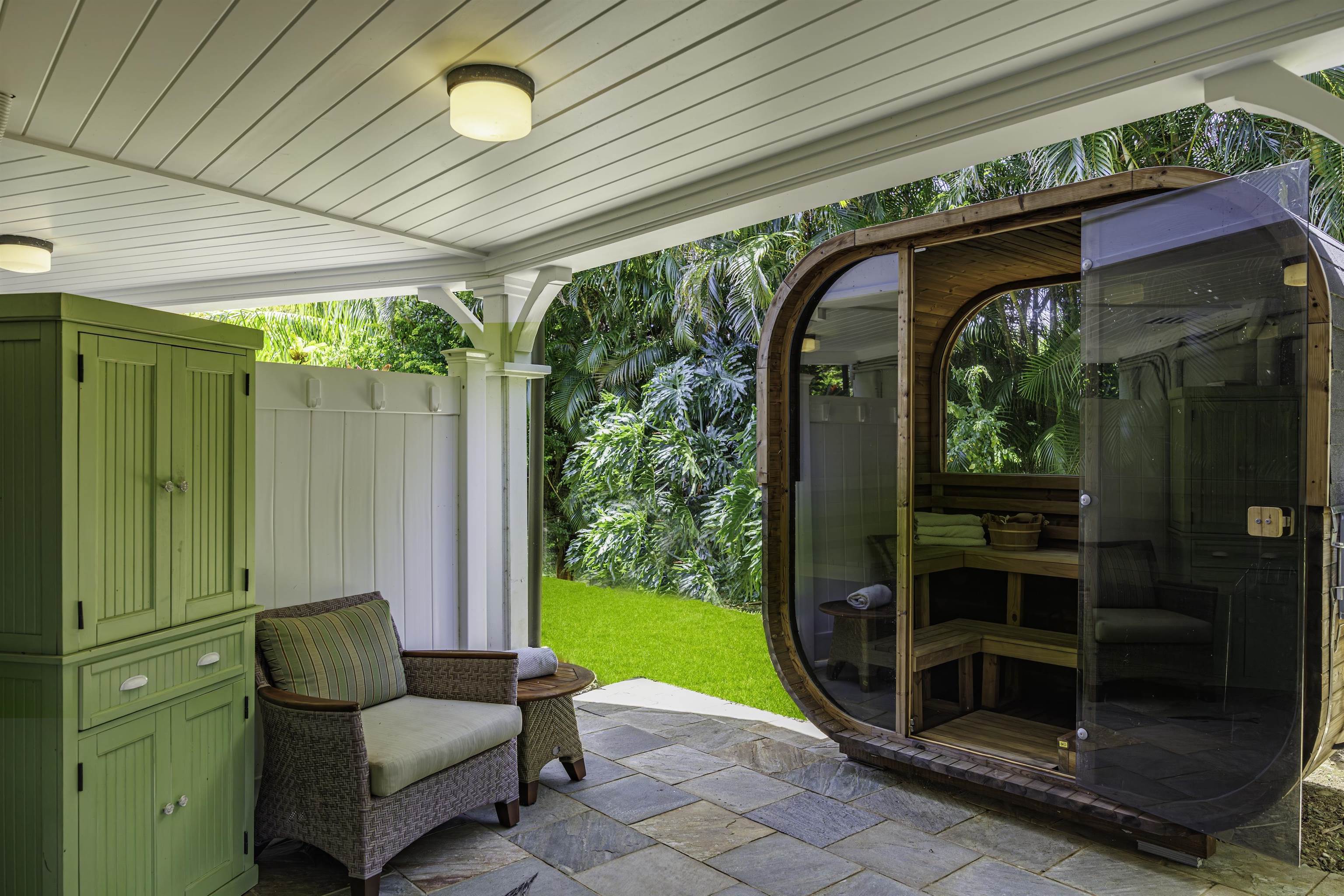 65 North Holokai Road Haiku, HI 96708 - Photo 38 of 50 a view of yard with porch and outdoor seating