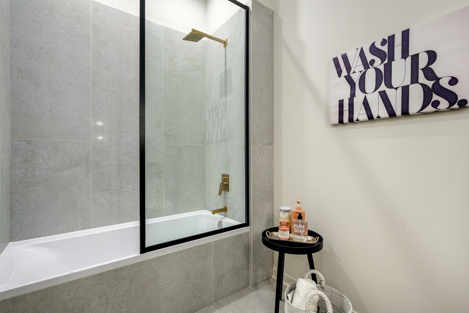 11 West Prospect Avenue, Unit 217 Mount Prospect, IL 60056 - Photo 14 of 66 a bathroom with a bathtub and shower