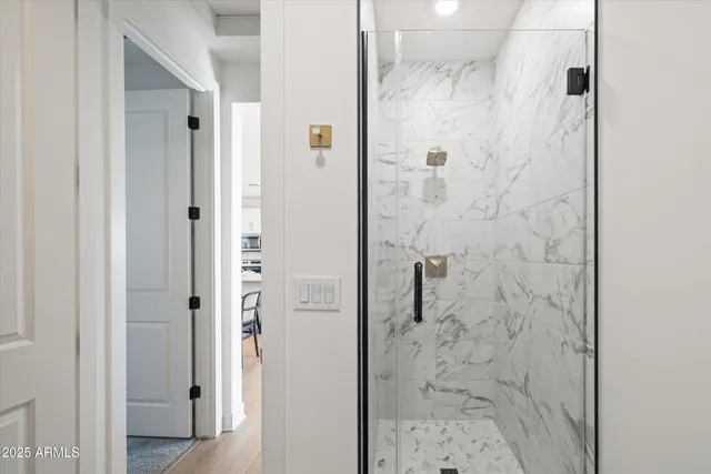 a view of a kitchen with a sink