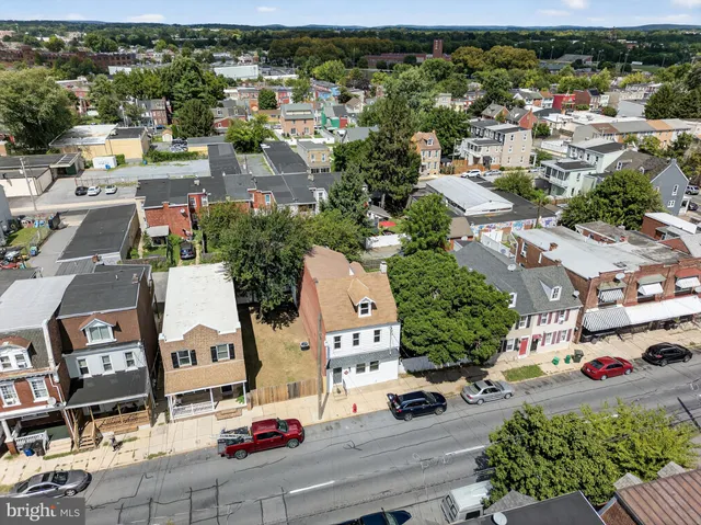 an aerial view of residential houses