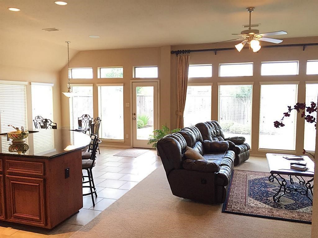 1602 Eden Meadows Drive Spring, TX 77386 - Photo 11 of 25 a living room with furniture and a large window