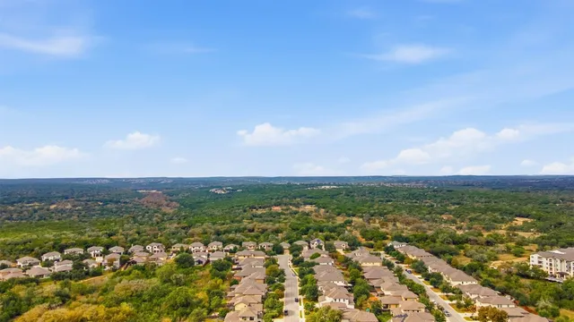 a view of a city from a balcony