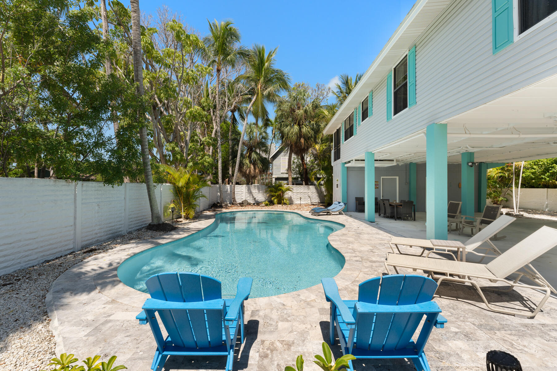 81 Jean La Fitte Drive Key Largo, FL 33037 - Photo 29 of 61 Low maintenance pool and yard