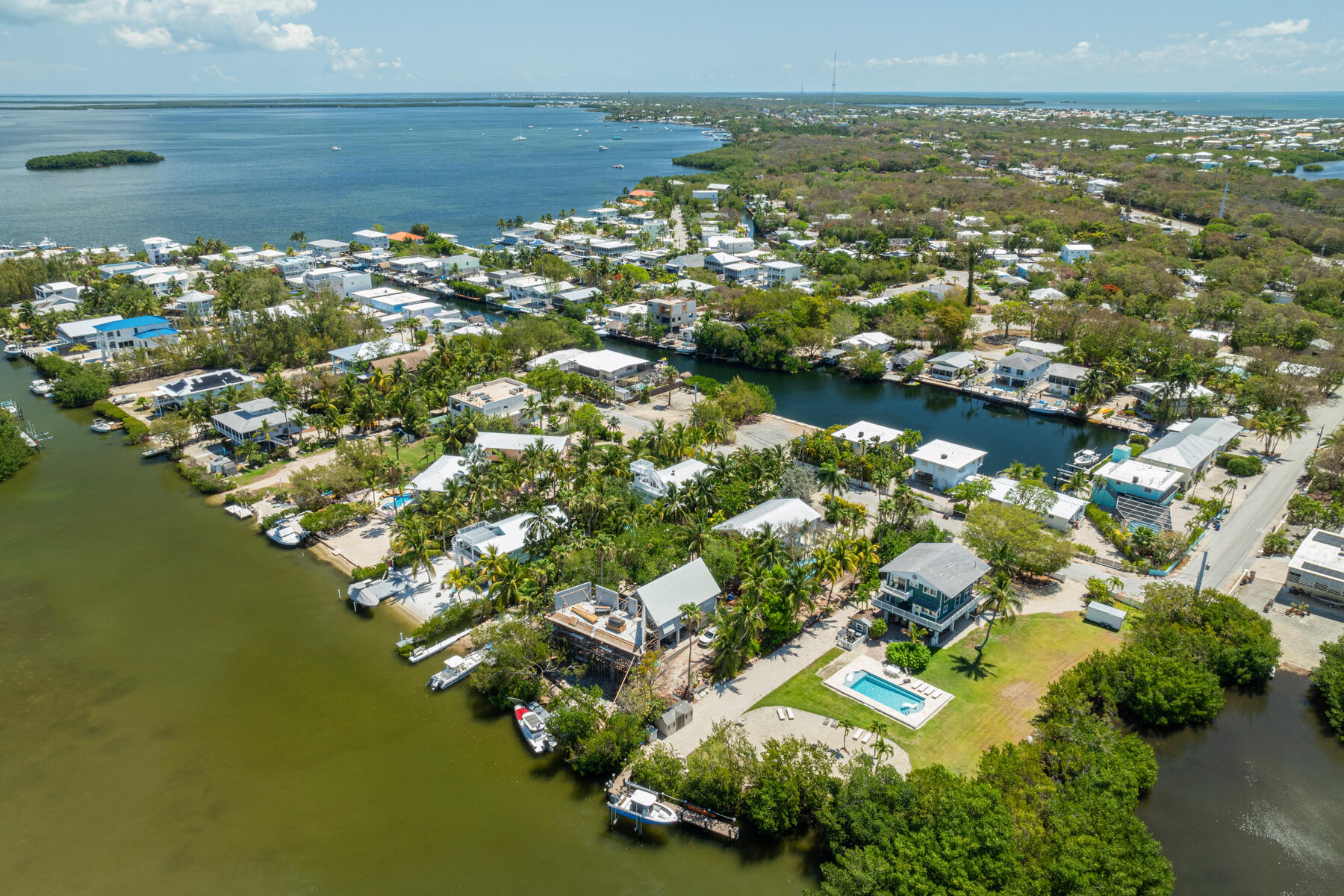 81 Jean La Fitte Drive Key Largo, FL 33037 - Photo 48 of 61 Views of lake to house